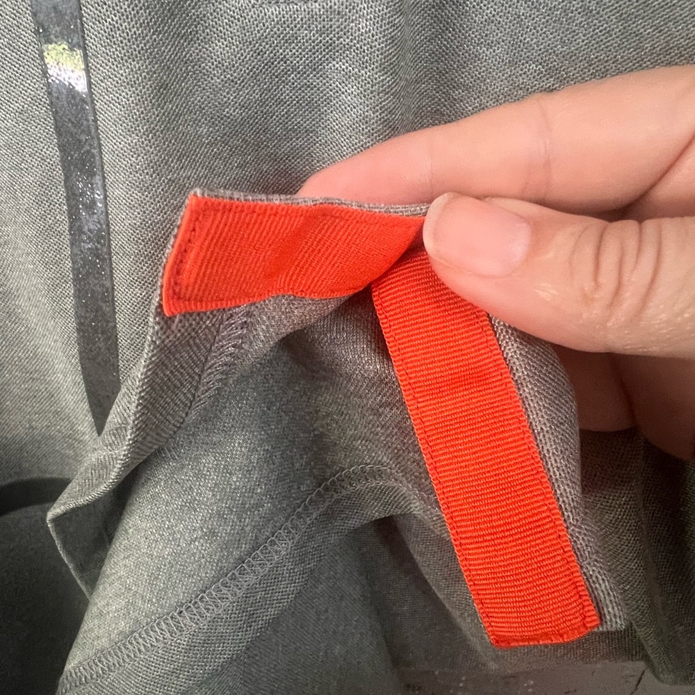 Harley-Davidson Gray Polo with Orange Accent - Picture 3 of 10